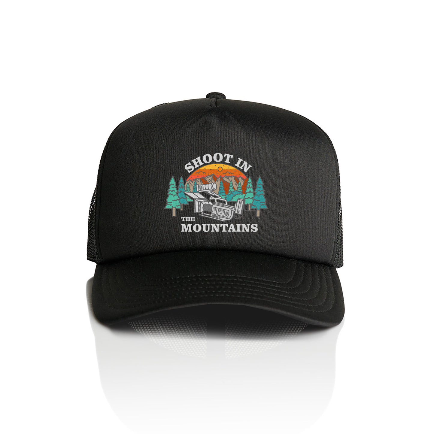 Shoot In The Mountains Hat - Black